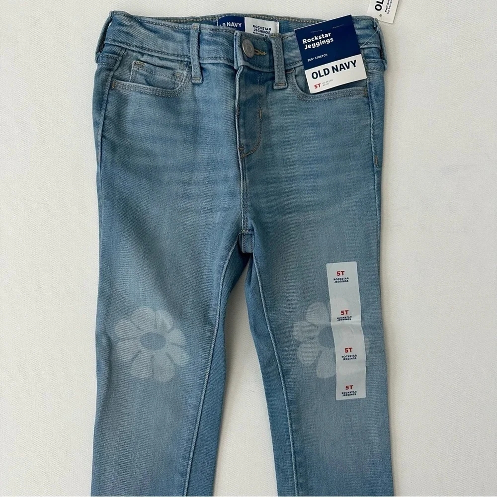 Old Navy Toddler Girl Rockstar Jeggings Size 5T